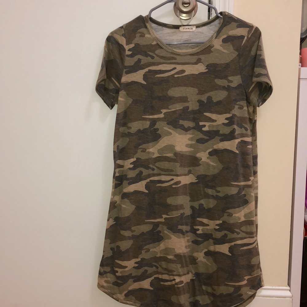 SOFT CAMO DRESS